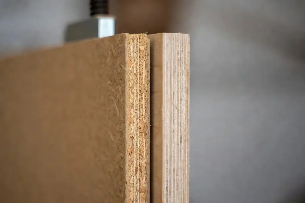 mdf and birch plywood cut edges