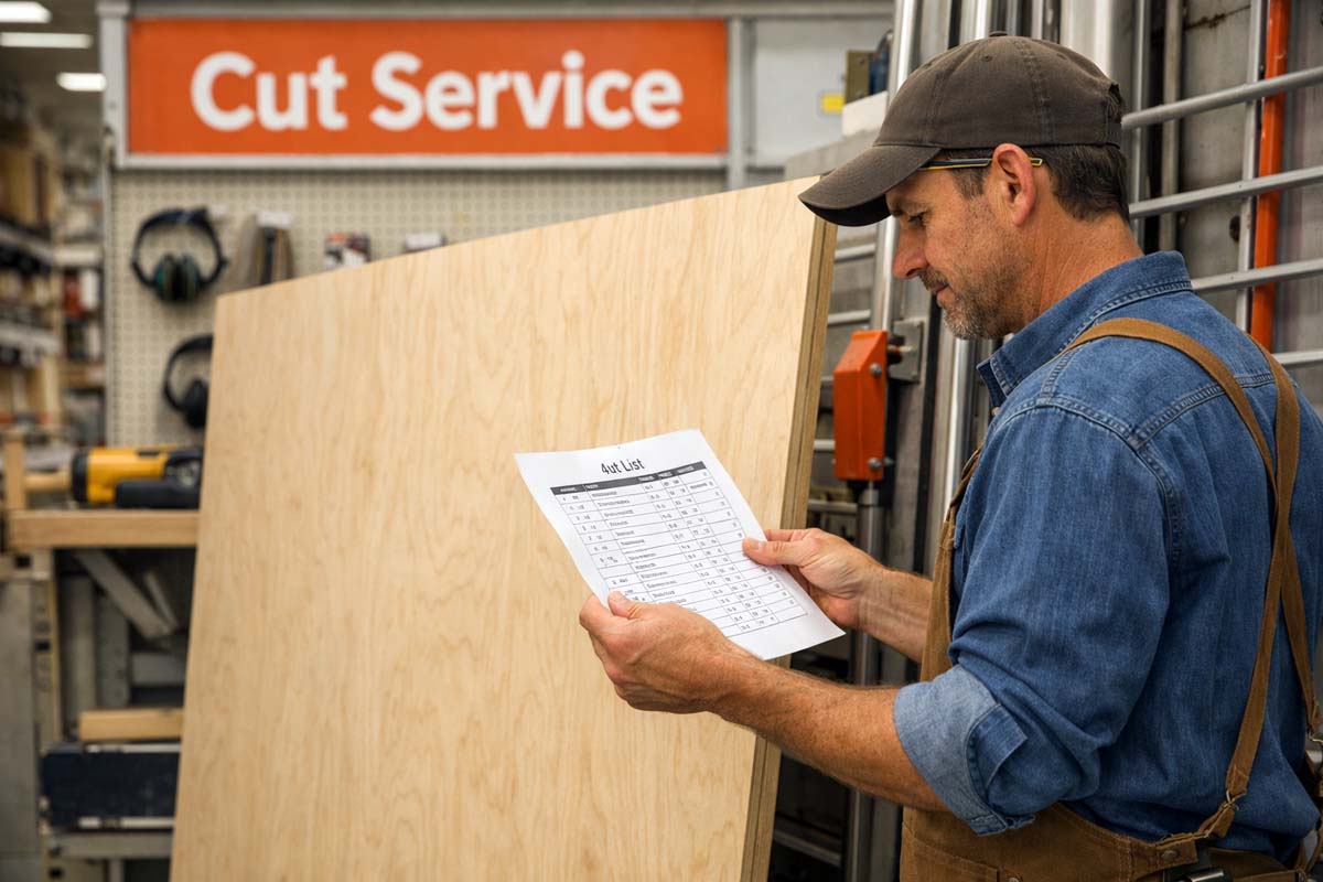 plywood cut to size