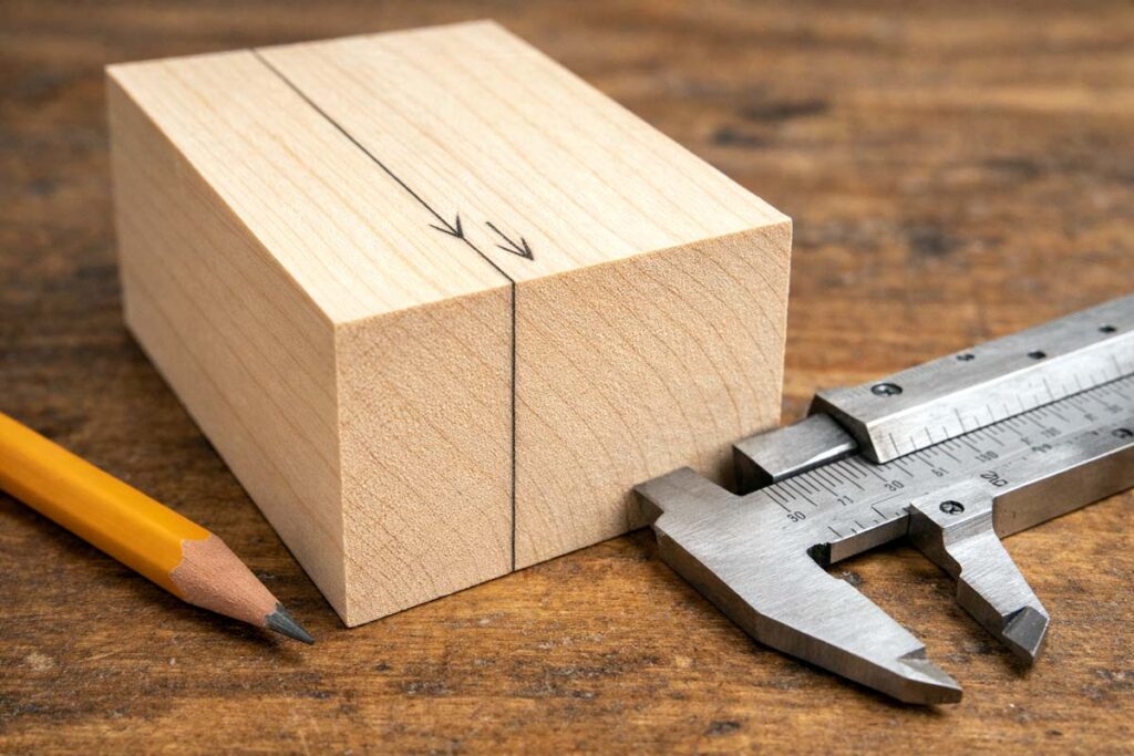 basswood grain with clean corners