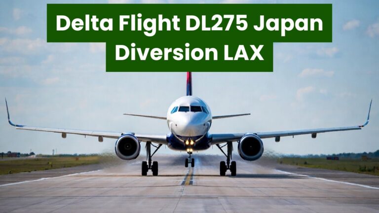 Delta Flight DL275 Japan Diversion LAX